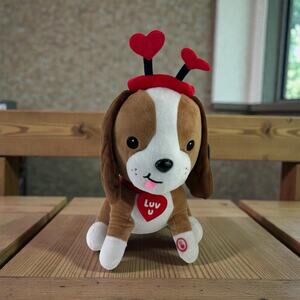 Hallmark Singing Puppy Dog I Like Big Hugs 2 Baby Got Back Plush 12" Musical EUC